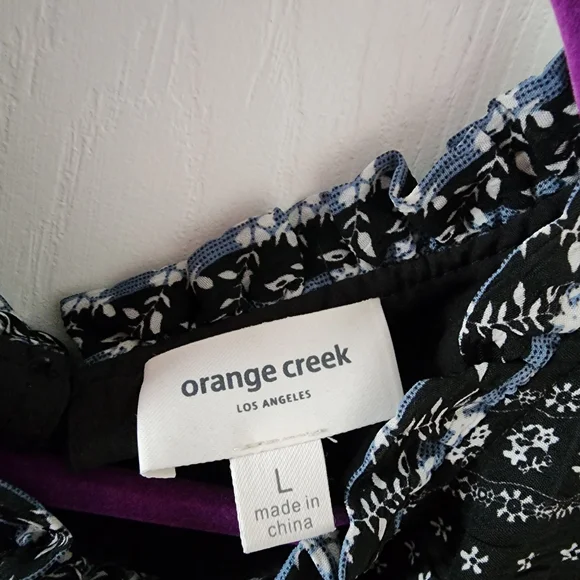 Orange Creek Black and White Patterned Dress - Picture 3 of 5